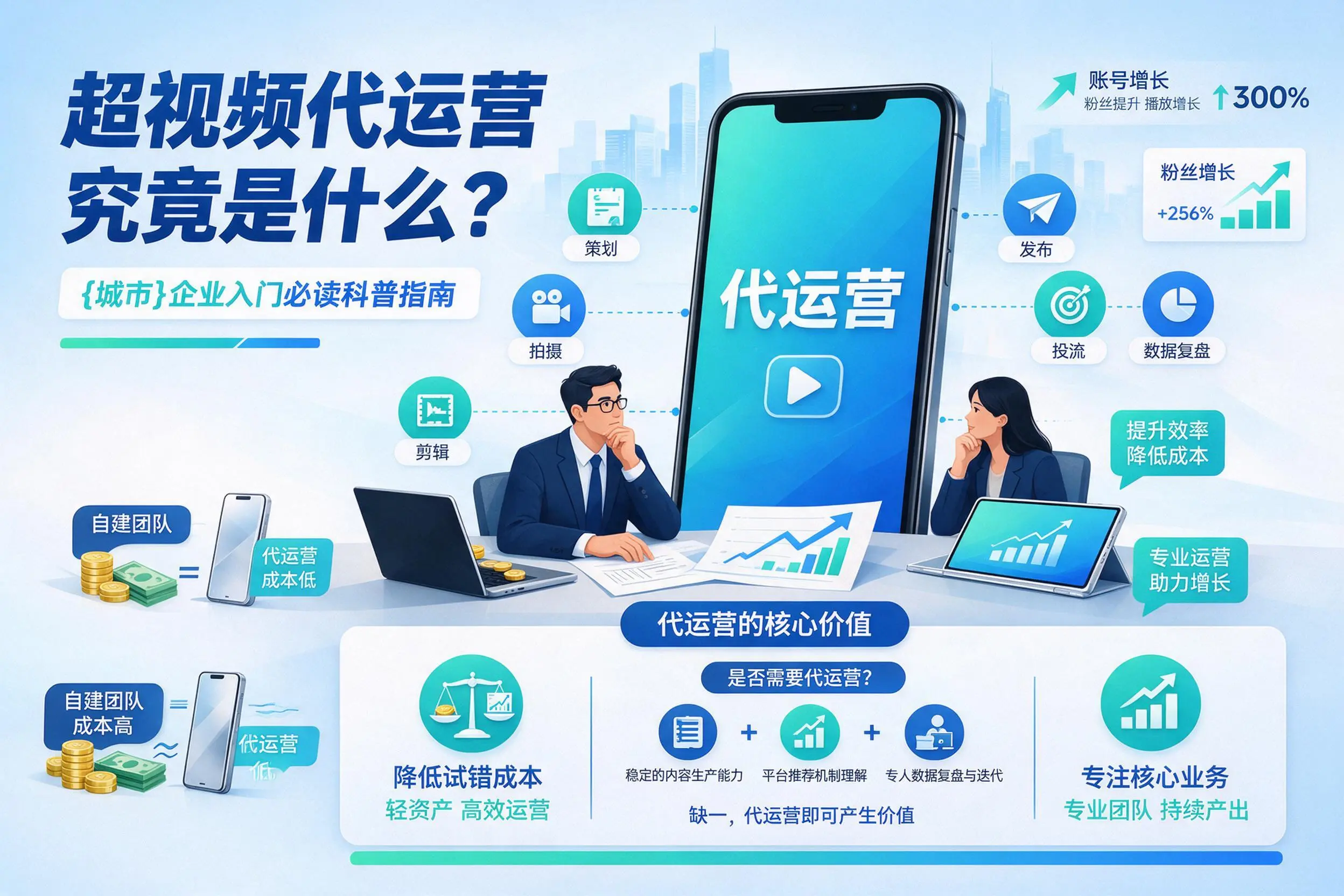 短视频代运营究竟是什么？北京企业入门必读科普指南